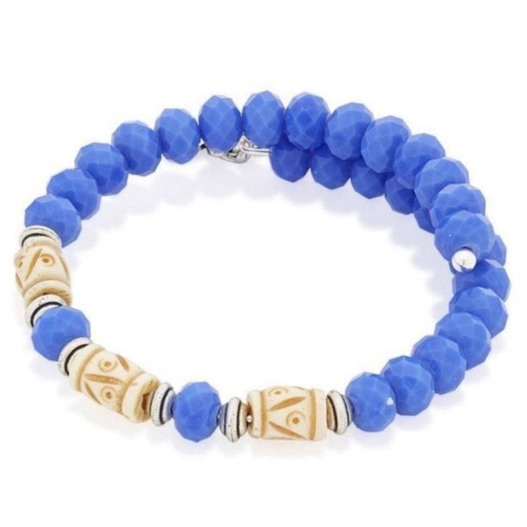 Alex and Ani Jewelry - Alex and Ani Navy Deep Sea Wrap Bracelet